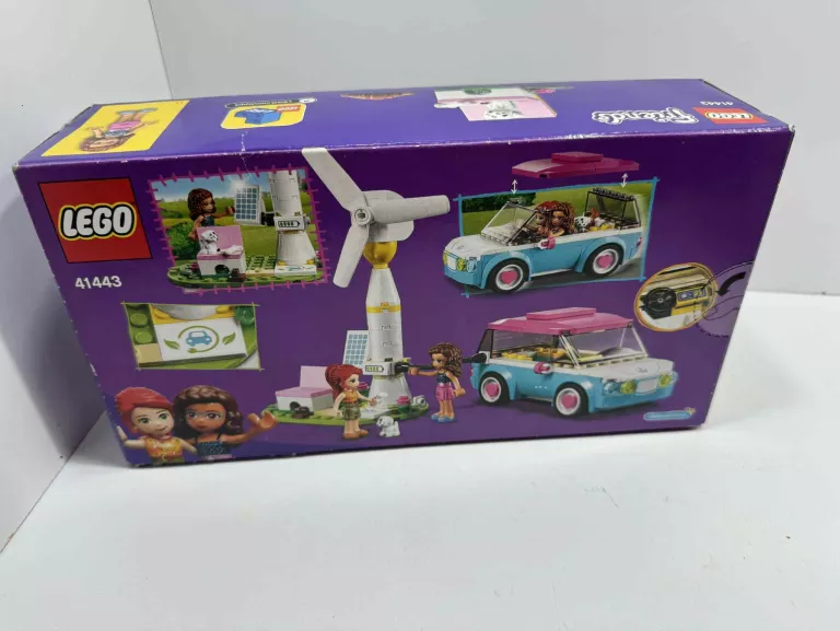 LEGO FRIENDS 41443 SAMOCHÓD ELEKTRYCZNY OLIVII UŻYWANE