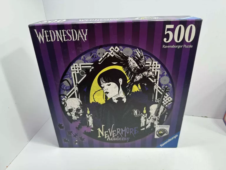 RAVENSBURGER PUZZLE OKRĄGŁE WEDNESDAY 500 ELEMENTÓW