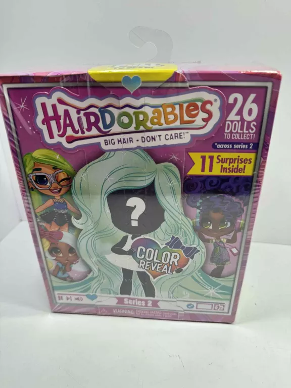 HAIRDORABLES ZESTAW KREATYWNY Z LALECZKĄ SERIA II NIESPODZIANKA