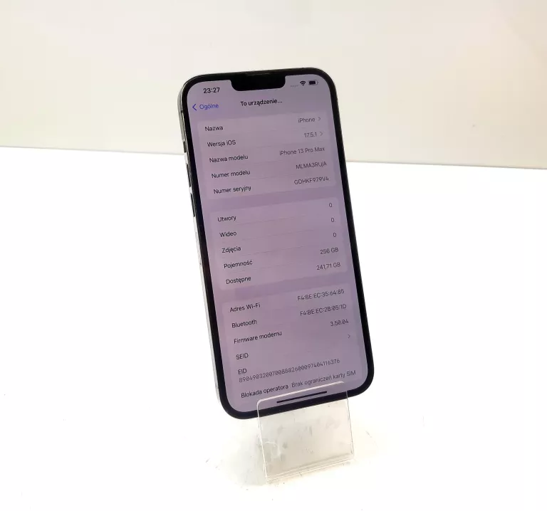 TELEFON IPHONE 13 PRO MAX 6/256GB K.BATERII 84%