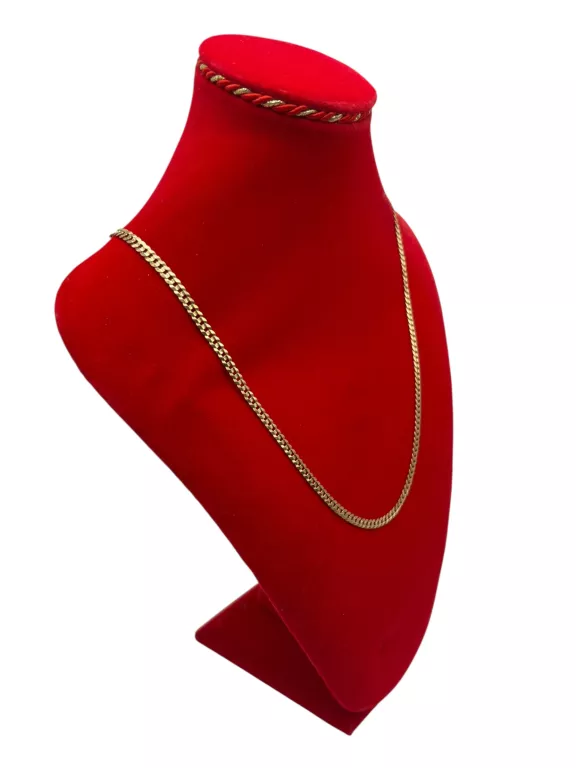ZŁOTY MĘSKI ŁAŃCUCZEK 585 56 CM