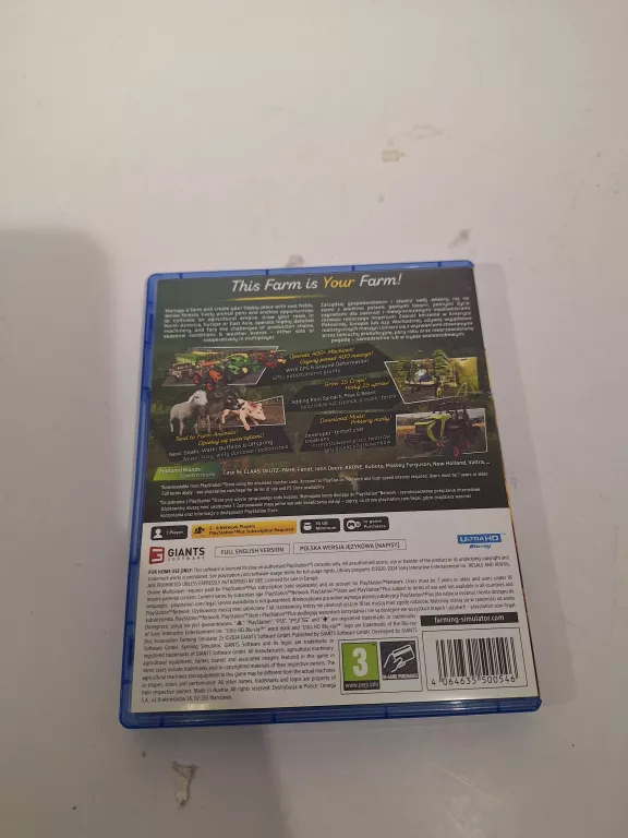 FARMING SIMULATOR 25 PS 5