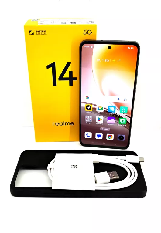 TELEFON REALME 14 5G 8GB/256GB KOMPLET BDB STAN!