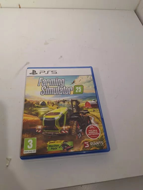 FARMING SIMULATOR 25 PS 5