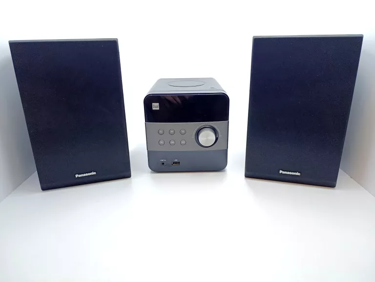 MINI WIEŻA DUAL + 2 GŁOŚNIKI PANASONIC