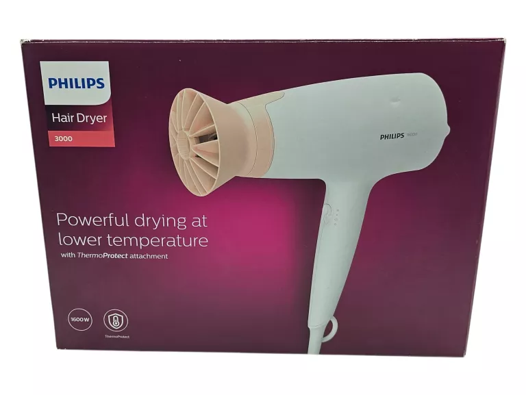 SUSZARKA DO WŁOSÓW PHILIPS BHD300/10 THERMOPROTECT 1600W
