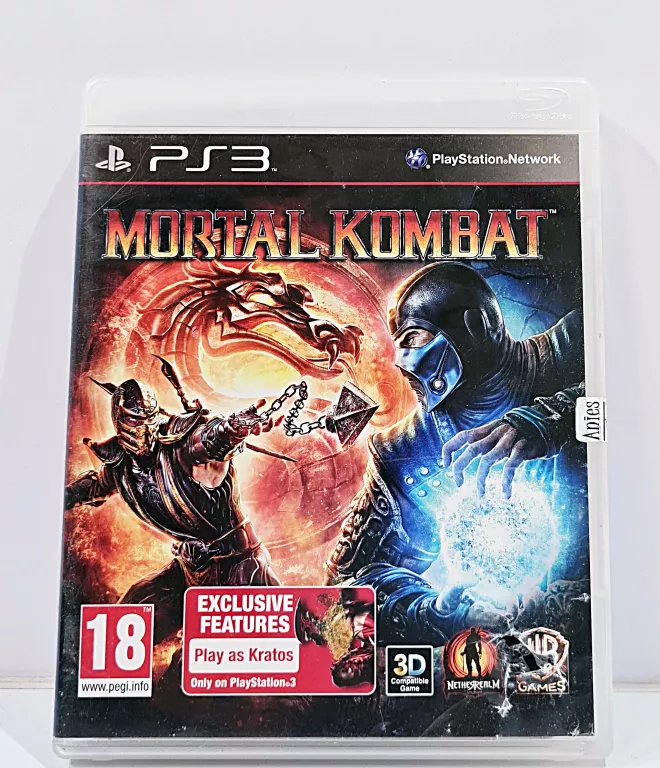 MORTAL KOMBAT SONY PLAYSTATION 3 (PS3)