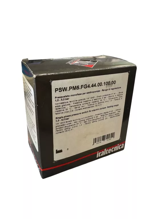 WYŁĄCZNIK CIŚNIENIOWY ITALTECNICA PM5 - 5BAR