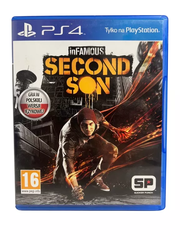 GRA NA KONSOLĘ PLAYSTATION 4 PS4 INFAMOUS SECOND SON