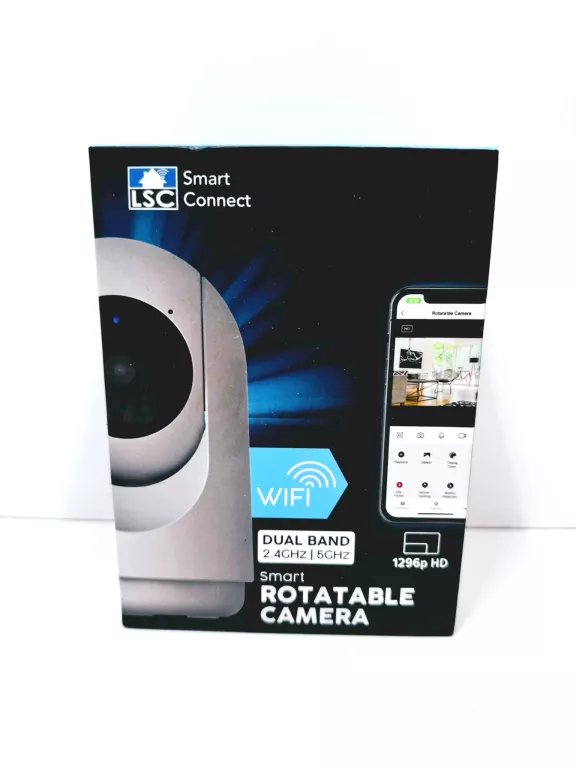 KAMERA WIFI LSC 1296P OBROTOWA WEWNĘTRZNA