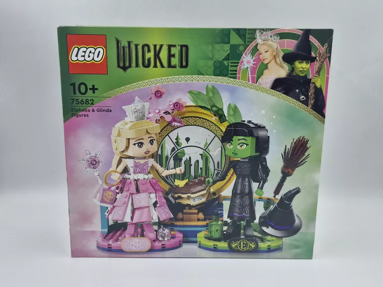 KLOCKI LEGO WICKED 75682 FIGURKI ELPHABY I GLINDY