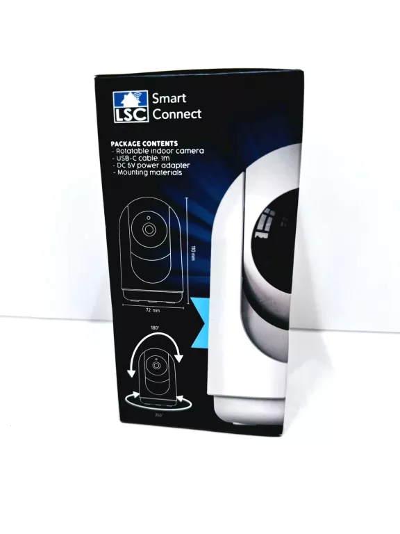 KAMERA WIFI LSC 1296P OBROTOWA WEWNĘTRZNA