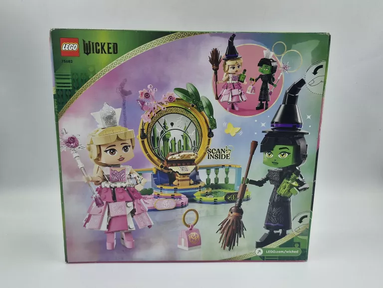 KLOCKI LEGO WICKED 75682 FIGURKI ELPHABY I GLINDY