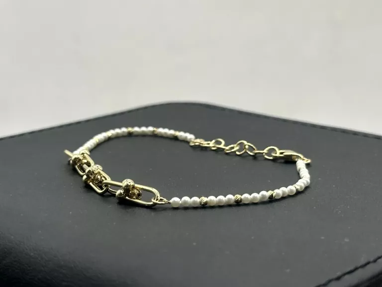 ZŁOTA BRANSOLETKA 3,17G/21CM/585