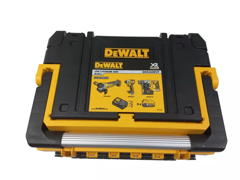 ZESTAW COMBO DEWALT DCK305P3 18V XR DCF887 DCH273 DCG405 3X5AH
