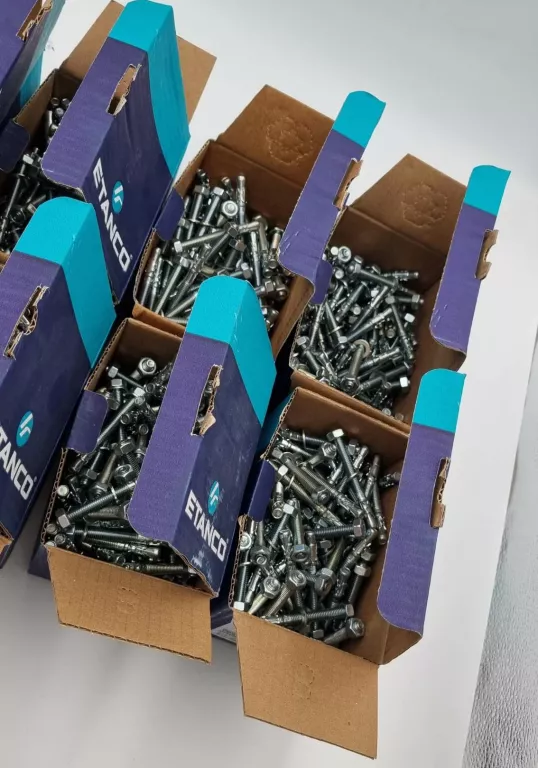 800X KOTWA PIERŚCIENIOWA ŁĄCZNIK ROZPOROWY ETANCO M8/15X75 OCYNK