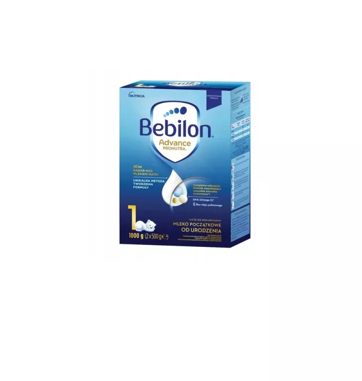 BEBILON ADVANCE PRONUTRA 1, MLEKO POCZĄTKOWE OD URODZENIA, PROSZEK,