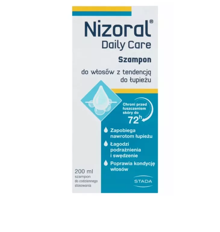 NIZORAL CARE SZAMPON DO WŁOSÓW DO ŁUPIEŻU 200 ML 8596024022798