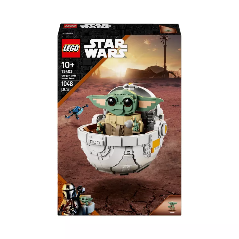 LEGO STAR WARS 75403 GROGU W WÓZKU USZKODZONY KARTON