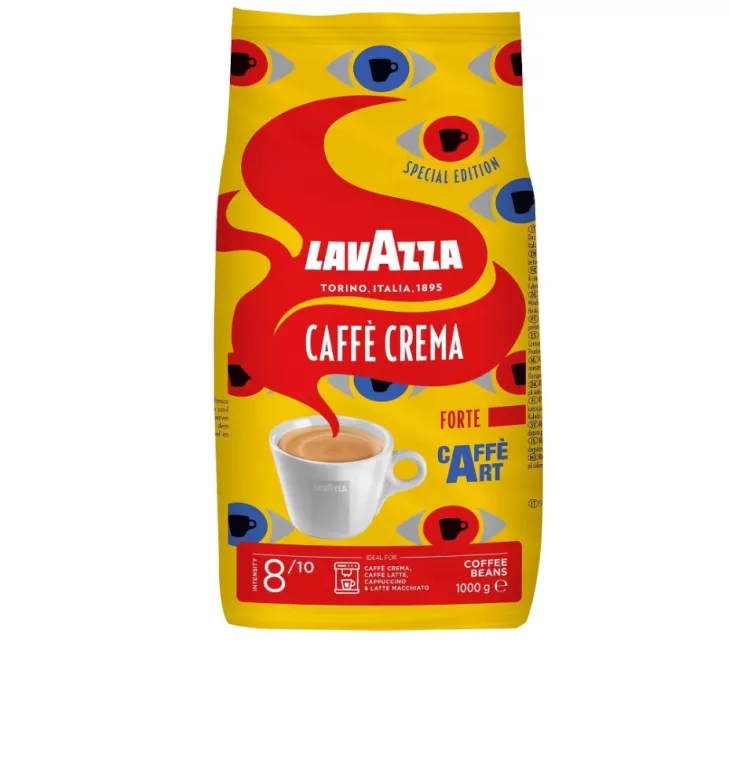 KAWA ZIARNISTA ARABICA LAVAZZA TORINO CAFE CREMA 1000 G 8000070069886