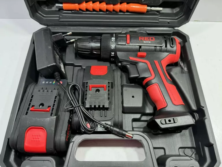 WKRĘTARKA RED TECHNIC ZASILANIE AKUMULATOROWE