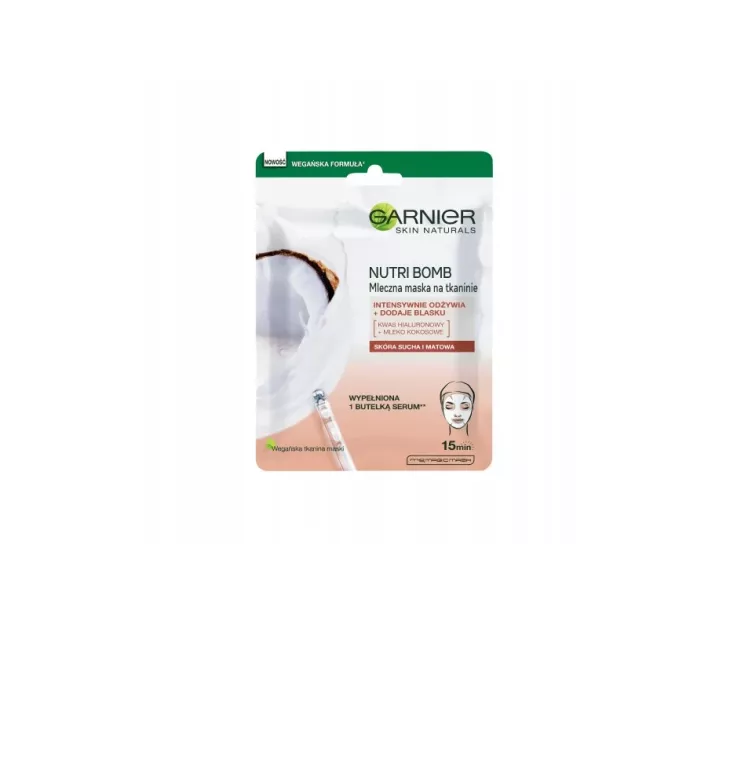 GARNIER NUTRI BOMB MASKA NA TKANINIE 28G 3600542319768