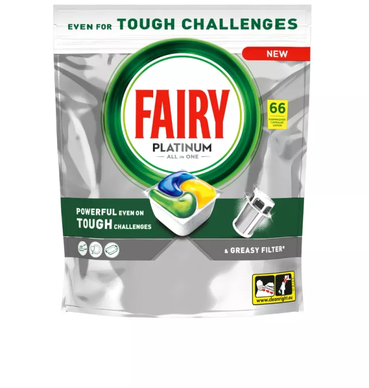 KAPSUŁKI DO ZMYWARKI FAIRY PLATINUM ALL IN ONE 5 8700216236690