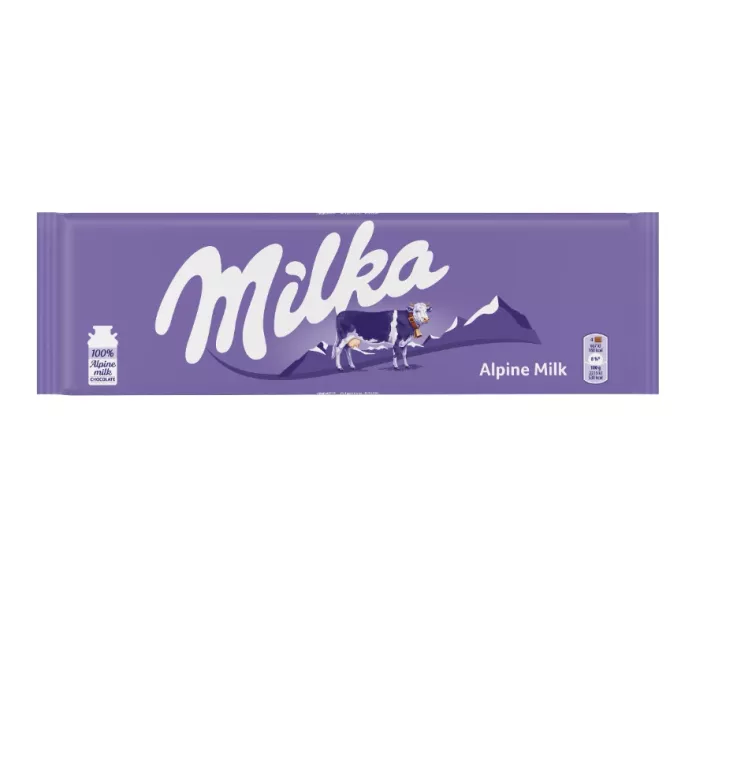 CZEKOLADA MLECZNA MILKA ALPEJSKIE MLEKO TABLICZKA 250G 7622210703538