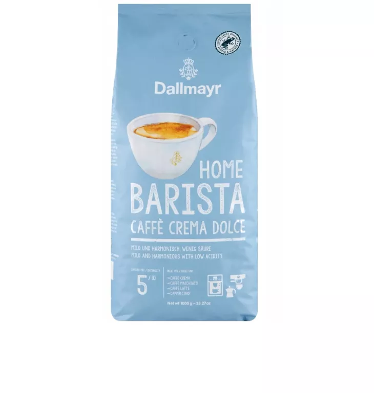 KAWA ZIARNISTA MIESZANA DALLMAYR HOME BARISTA CAFFE CREMA DOLCE 1000 G 400
