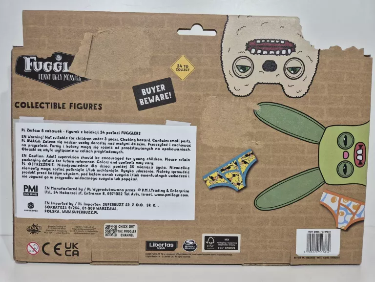 FUGGLER LIMITED EDITION 1.5 COLLECTIBLE FIGURES - 8PAK