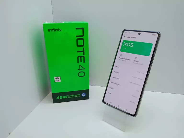 INFINIX NOTE 40 8/256GB +ETUI GWARANCJA!