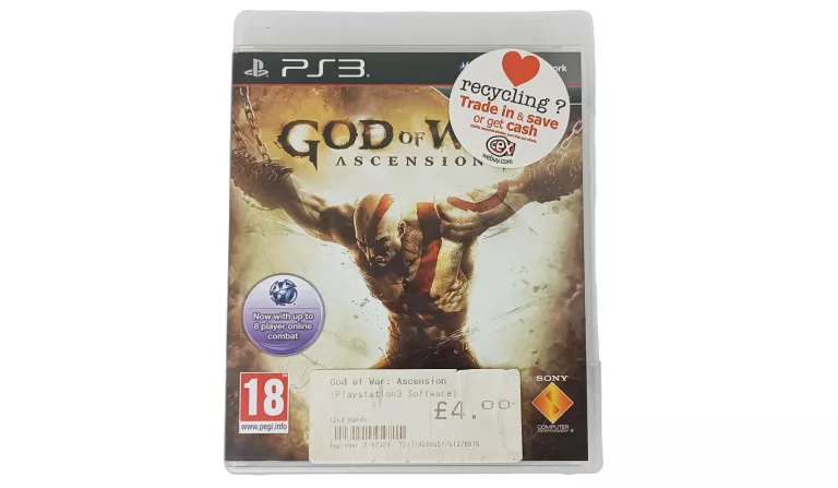 GRA PS3 GOD OF WAR ASCENSION