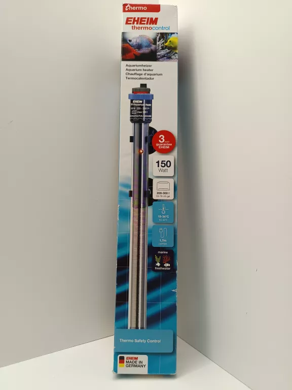 EHEIM JAGER 150W GRZAŁKA Z TERMOSTATEM DO AKWARIUM