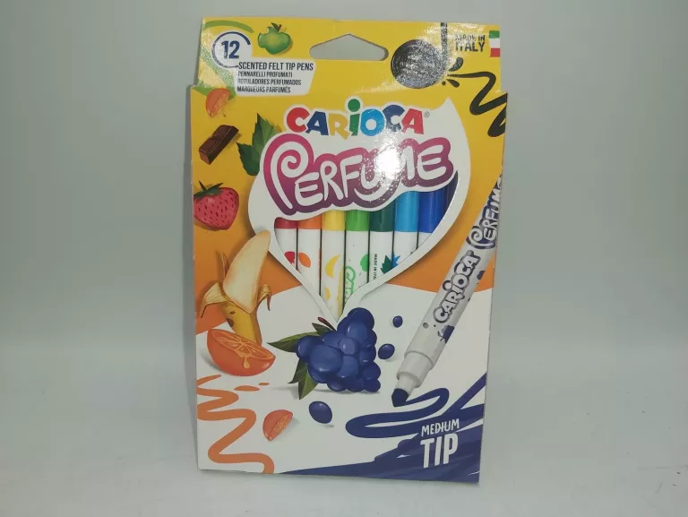 PISAKI PERFUMOWE CARIOCA MEDIUM TIP 12 SZT
