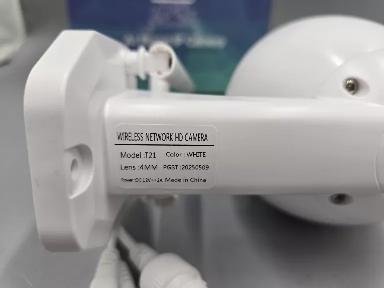 KAMERA BEZPIECZEŃSTWA AI SMART IP CAMERA T21 KOMPLET NO