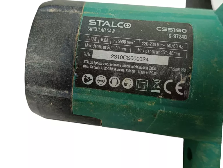 PILARKA TARCZOWA STALCO CSS190 S-97240