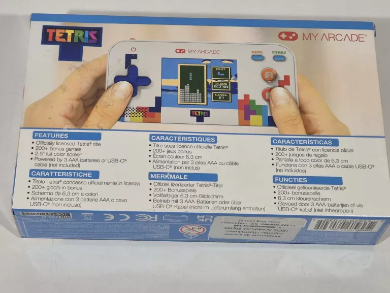 MINI KONSOLA RETRO MY ARCADE TETRIS GAMER