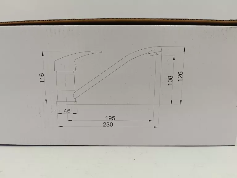 BATERIA KUCHENNA ZLEWOZMYWAKOWA UCHWYT ŁOKCIOWY