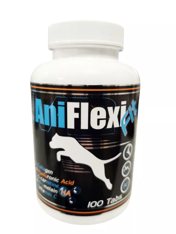GAME DOG ANIFLEXI FIT V2 DLA PSA WSPOMAGA ROZWÓJ UKŁADU RUCHU 100 TABLETEK