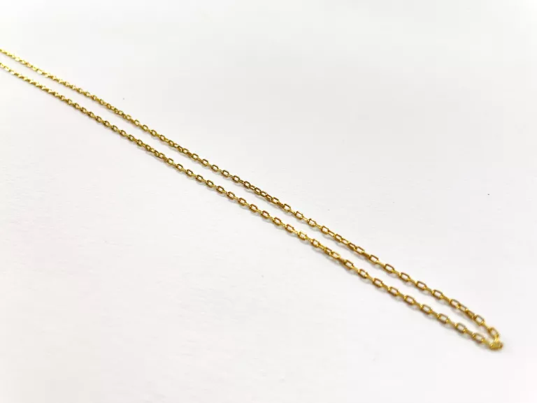 ZŁOTY ŁAŃCUSZEK ANKIER 750 1,95G 40CM