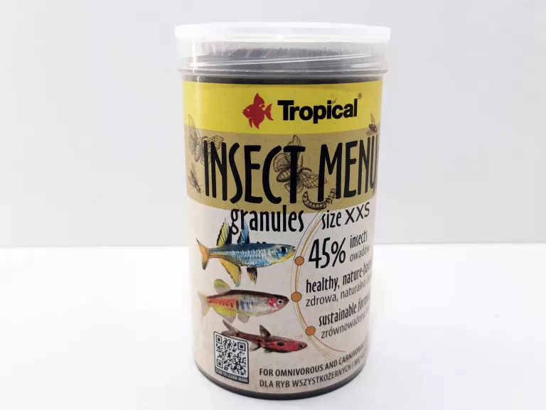 TROPICAL INSECT MENU GRANULES XXS 1000ML/640G