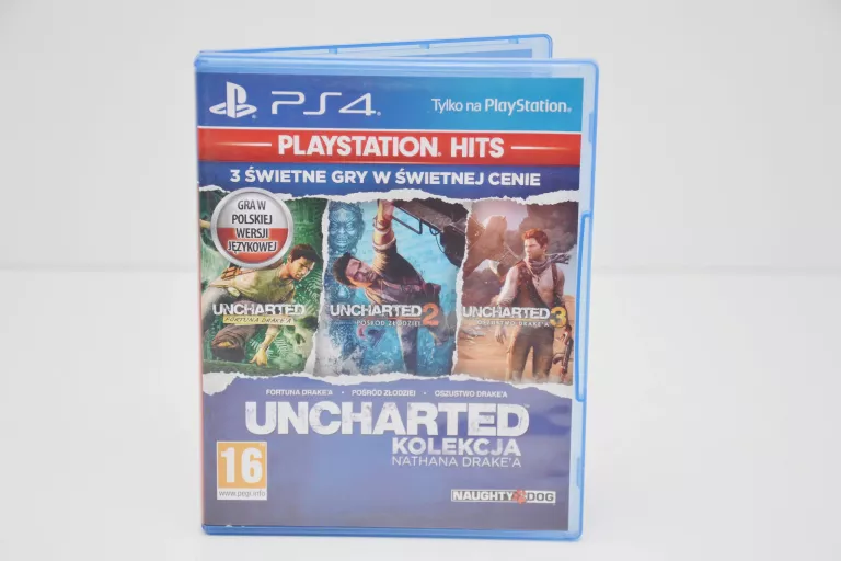GRA NA PS4 UNCHARTED KOLEKCJA NATHANA DRAKE'A