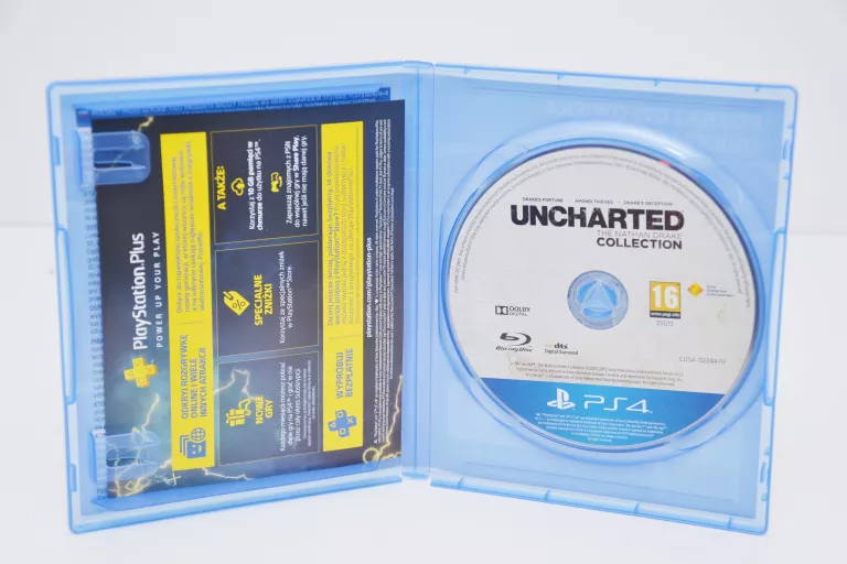 GRA NA PS4 UNCHARTED KOLEKCJA NATHANA DRAKE'A