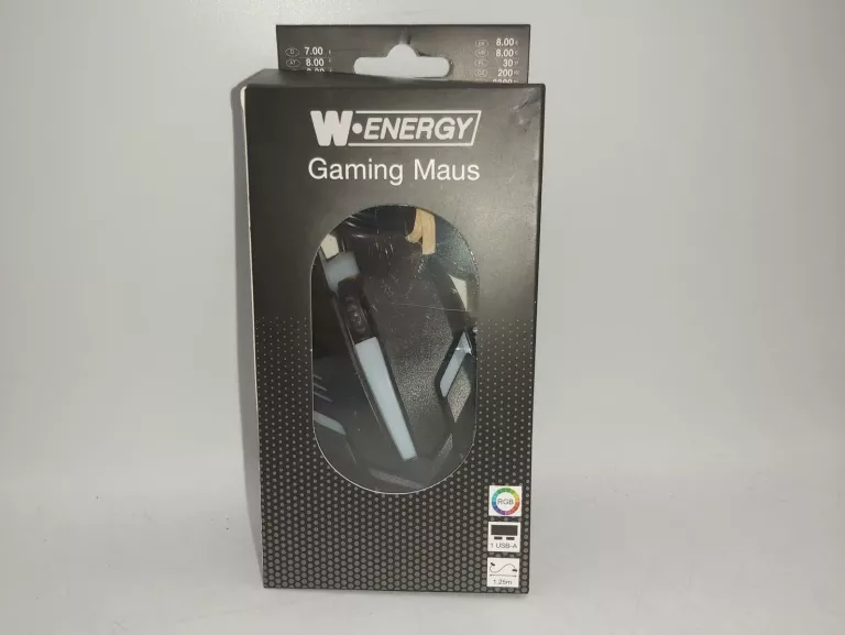 MYSZ PRZEWODOWA GAMING MOUSE W-ENERGY