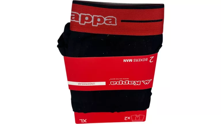 BOKSERKI KAPPA 2-PACK R.XL CZERWONA GUMKA