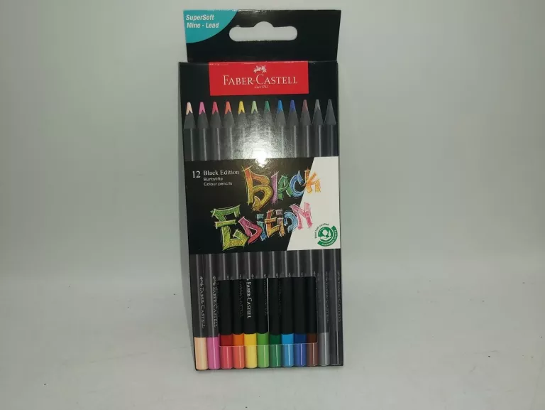 KREDKI FABER-CASTELL BLACK EDITION 12 SZT