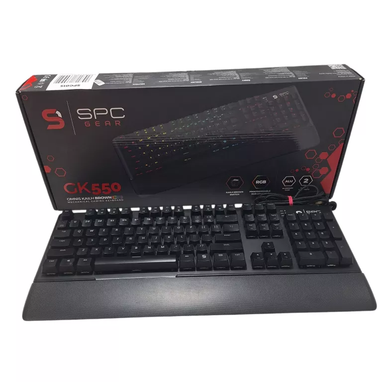 SPC GEAR KLAWIATURA GK550 OMNIS KAILH BROWN RGB