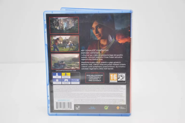 GRA NA PS4 UNCHARTED ZAGINIONE DZIEDZICTWO