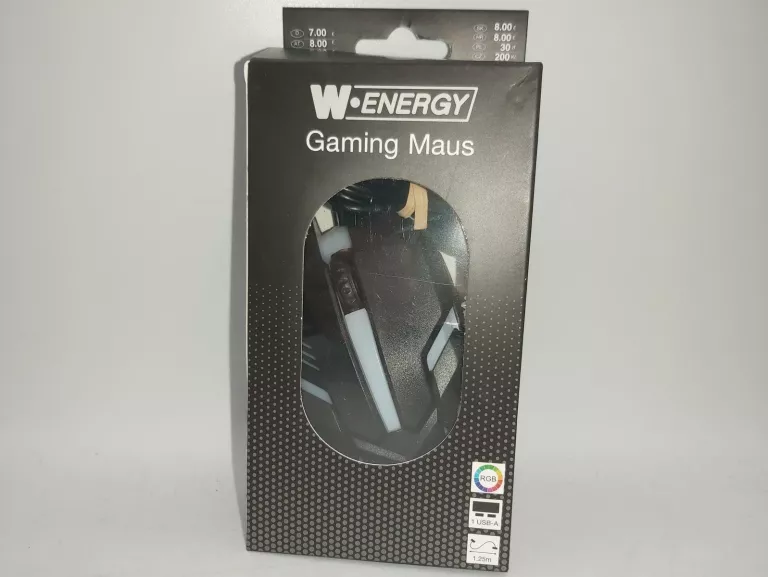 MYSZ PRZEWODOWA GAMING MOUSE W-ENERGY