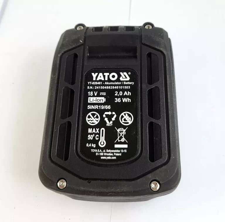 AKUMULATOR YATO 18V 2AH